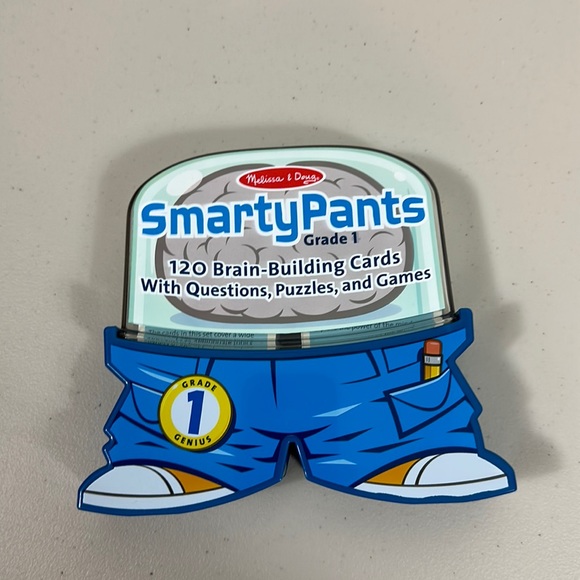 Smarty Pants Grade 1 Brain-Building Cards - Picture 1 of 2